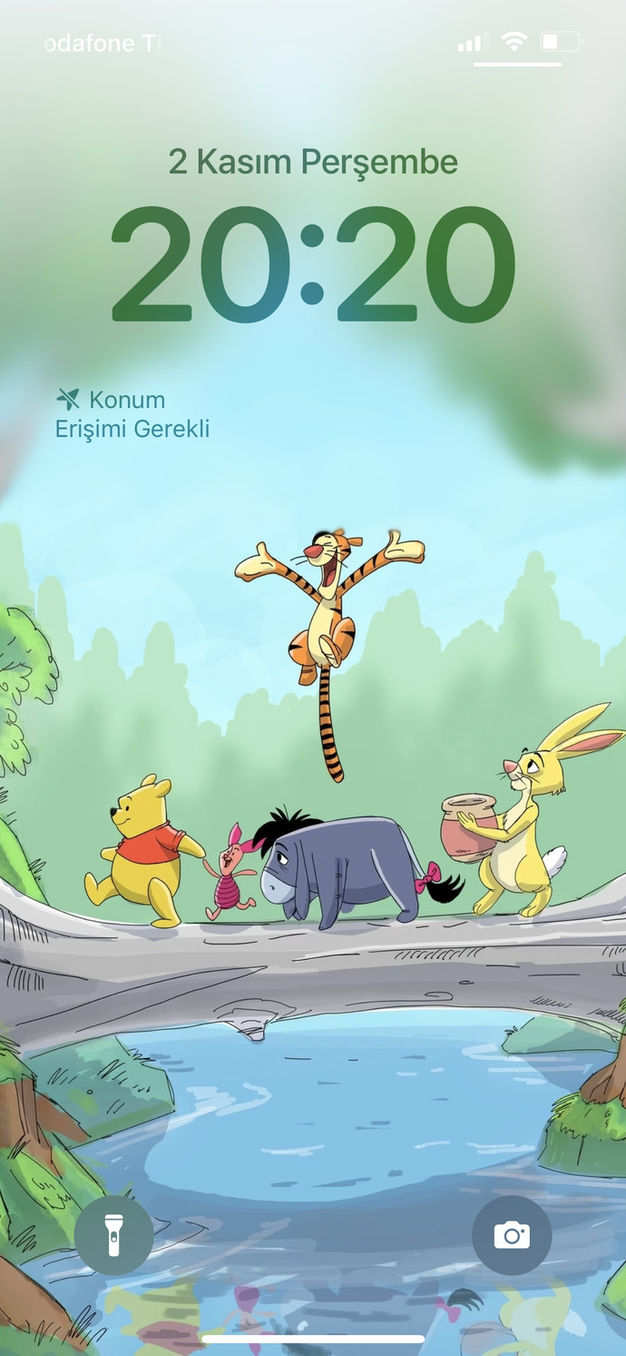 Kilit ekranınızda hangi görsel var?