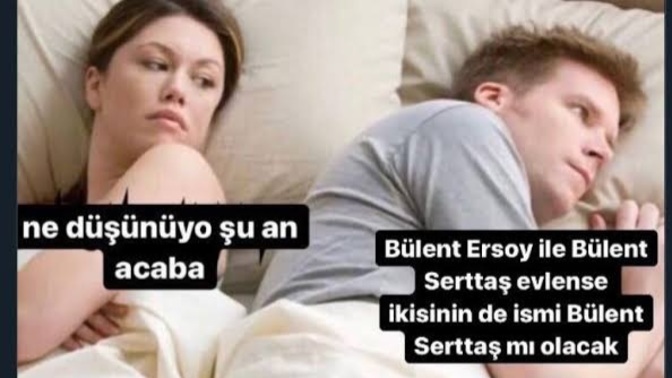 Uykuya dalmadan önce ne düşünüyorsunuz?