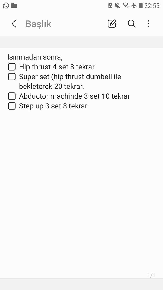 Spor yapmadan önce yapacağınız egzersizleri planlıyor musunuz?