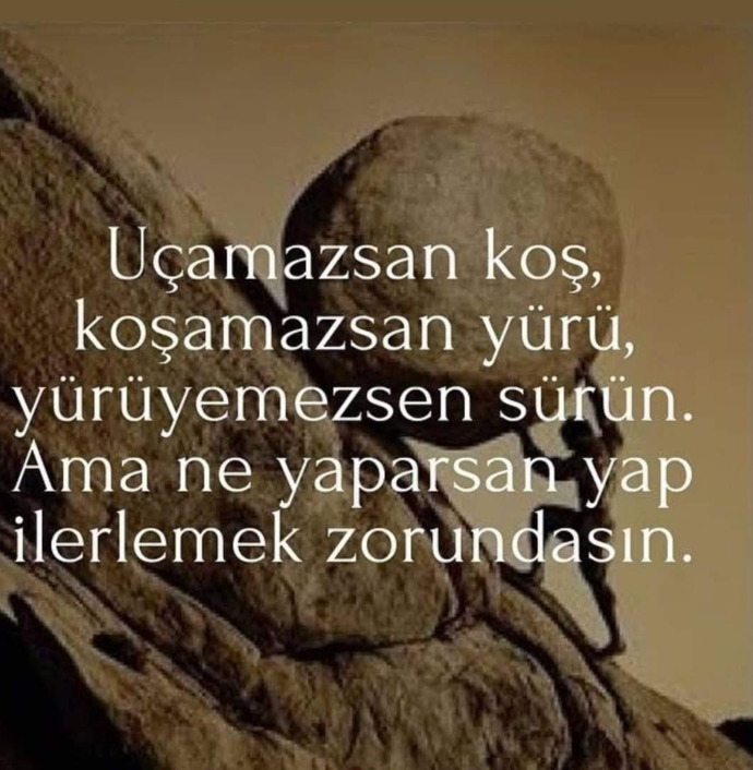 Neden ilerlemek zorundayız? Zaman yerinde sayanlar için de geçmiyor mu?