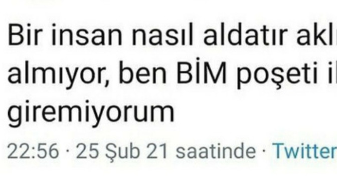 Alışveriş yaparken bir marketin poşeti ile başka bir markete girer misiniz?