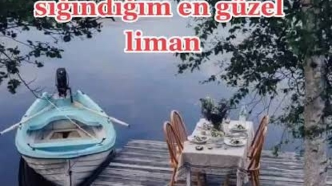 Sığındığın bir limanın var mı?