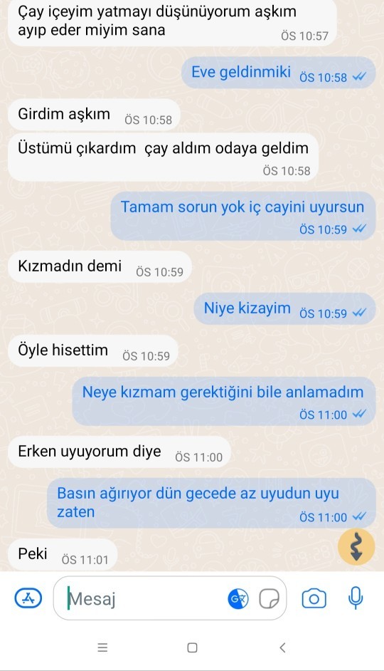Ben neyin tribini yedim şimdi?