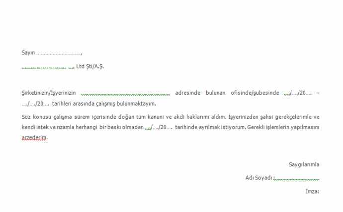Deneme süresinde ihbar tutmak istememek?