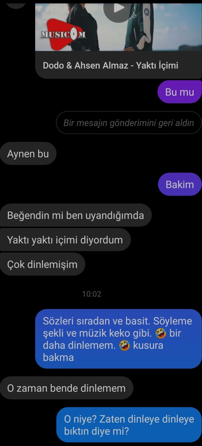 Sizce kabalık mı etmişim?