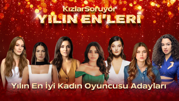 #YılınEnlerine #EnİyiKadınOyuncu ile devam ediyoruz! Canlandırdıkları karakterlerle evimizden biri gibi hissettiren yılın en iyi kadın oyuncu hangisi?