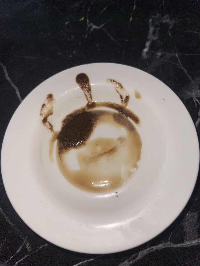 Kahve falımda ne çıkmış? Anlayan var mu😃?