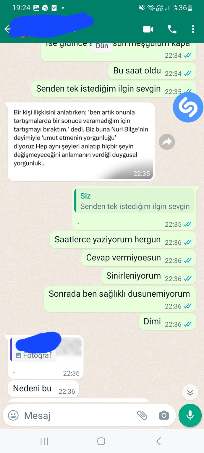 Konuşmalara bakın geri dönermi? onu cok seviyorum?