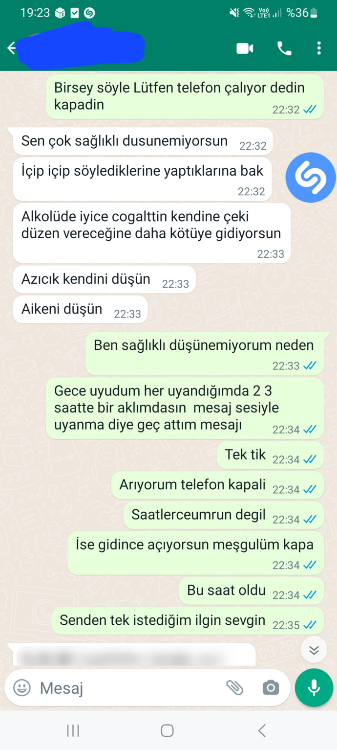 Konuşmalara bakın geri dönermi? onu cok seviyorum?