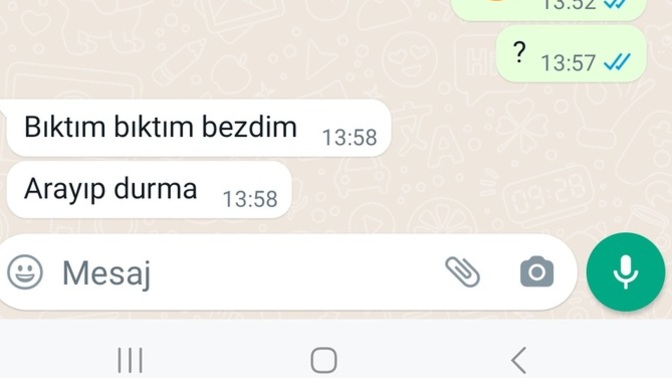 Konuşmalara bakın geri dönermi? onu cok seviyorum?