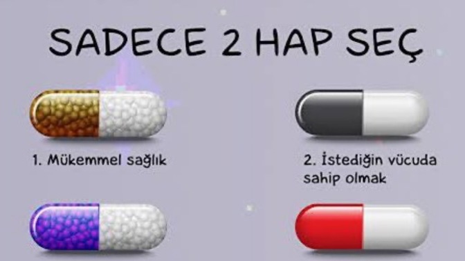 Sadece 2 hap seçseydin hangisini seçerdiniz?