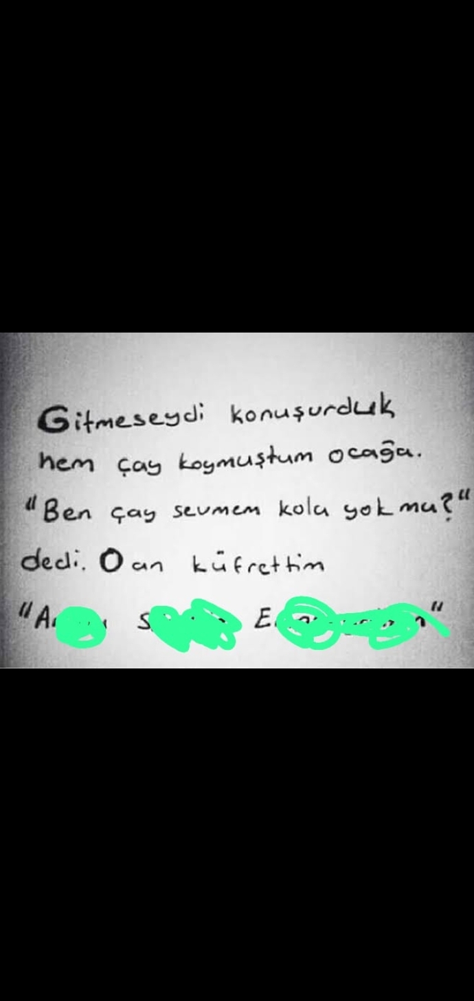 Sizin o büyük aşkınız neden bittimişti? Görselsiz cevaplamayın olur mu 😂?