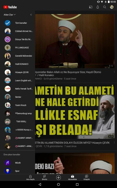 Youtubeda izleyip beğendiğiniz youtuber ya da içerik üreticileri var mı?