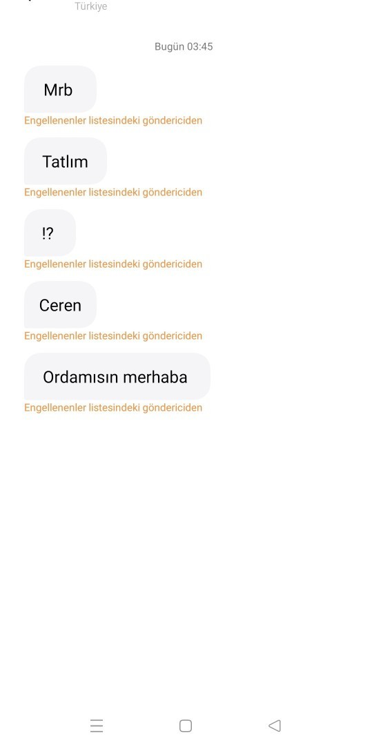 Konuşmak istemediğimi söylediğim halde benimle konusmak istiyor?
