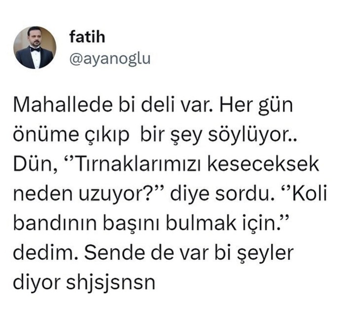 Ne kadar deli olduğunuzu düşünüyorsunuz?