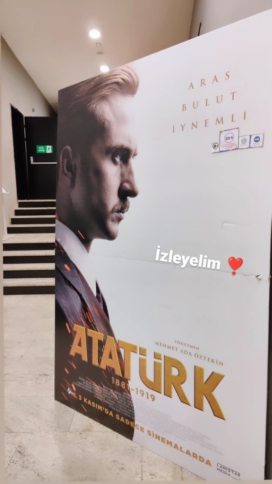 İtinayla Atatürk filmine gidildi mi?