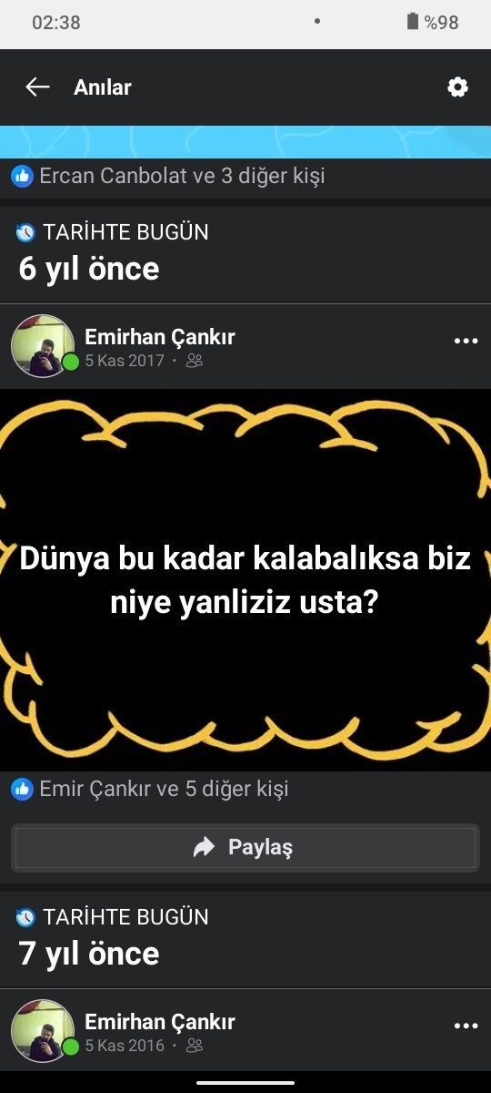Neden yalniz kaldin?