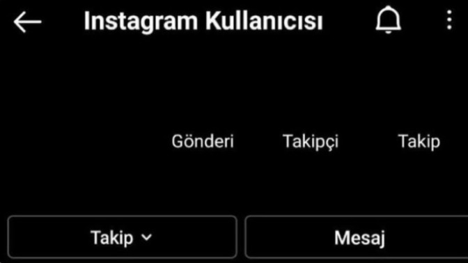 Sevgilimin Instagram'ı böyle olmuş, interneti mi yok?