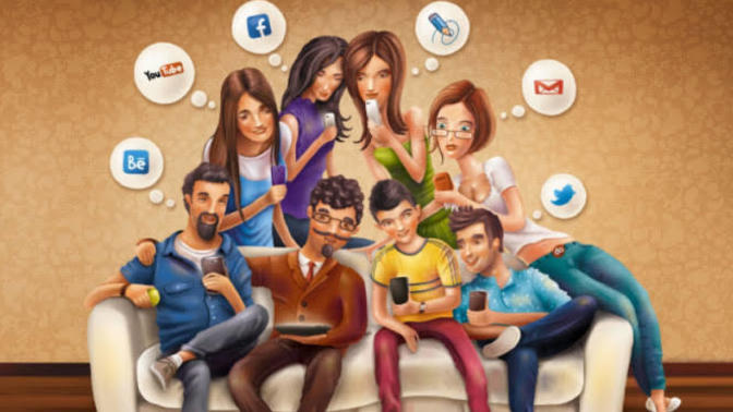 Sosyal medya hesaplarınızda görüşmediğiniz kişiler de bulunur mu?