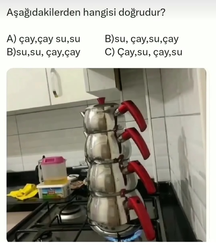 Şıklar da yanlış 😂😂