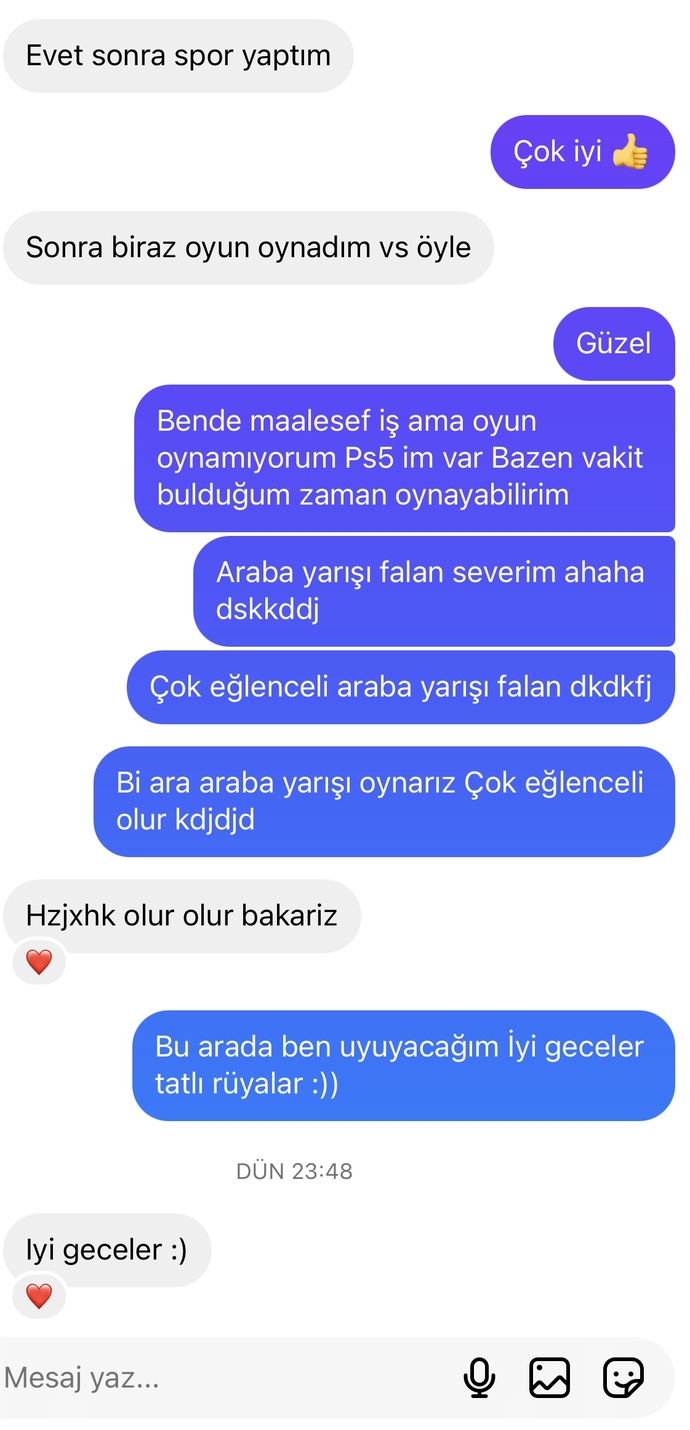 Konuştuğum kız bana neden olur olur bakarız ne demek istedi?