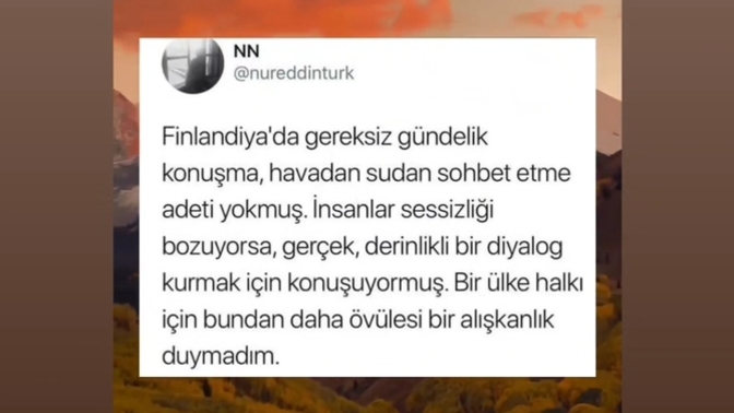 Çok konuşan insanlardan şikayetçi misiniz?
