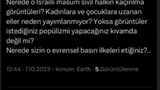 İsrail Filistin olayları saklanan şeyler var mı sizce?