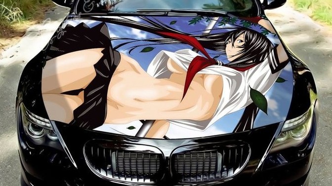 Sevgiliniz/eşiniz arabanızın kaputuna anime fotoğrafı yaptırsa tepkiniz ne olur?