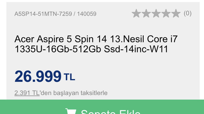 Bilgisayardan anlayanlar , sizce bunu alarak hata mı yaptım?