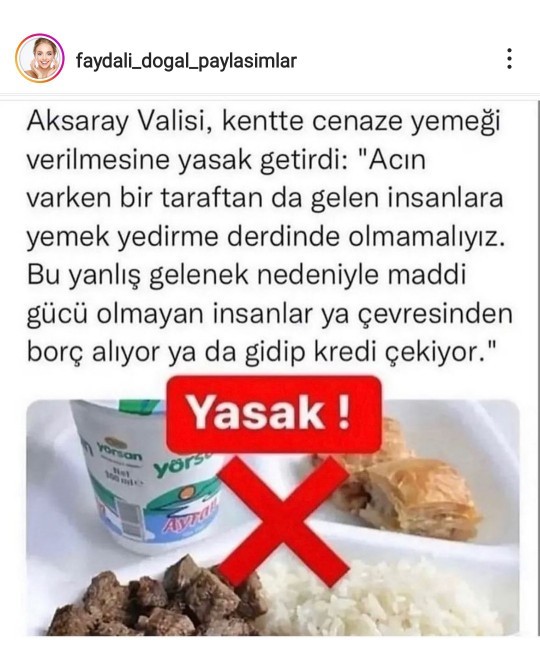 Cenaze yemeği verilmesi mantıklı mı cenaze günü?