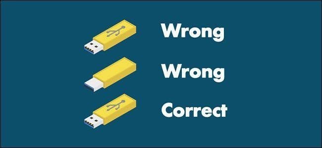 Hiç USB yi takarken yanlış takmaya çalıştığın oldu mu?