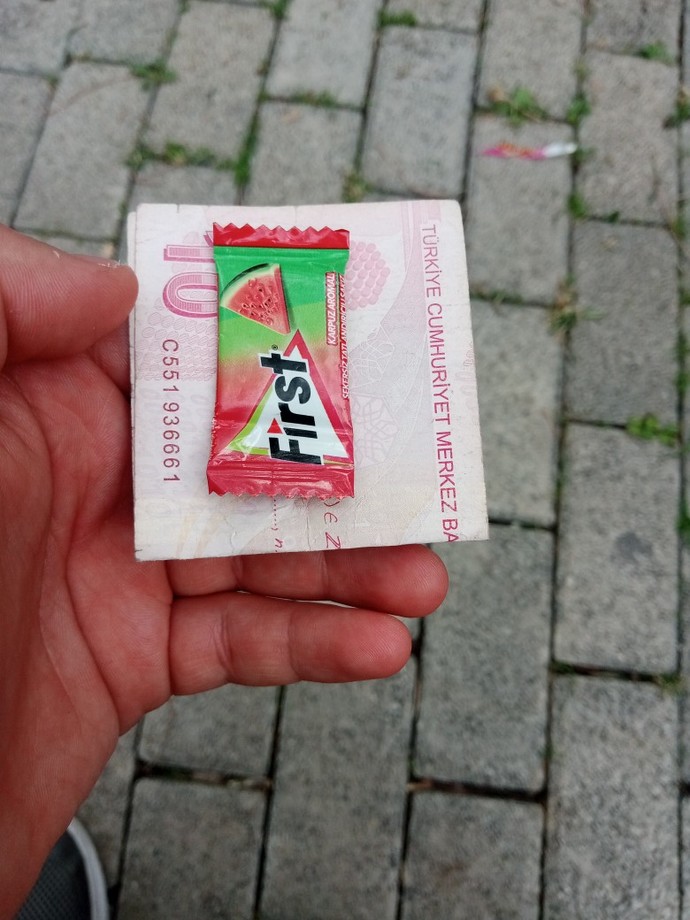 En son ne zaman para üstü olarak sakız aldınız?
