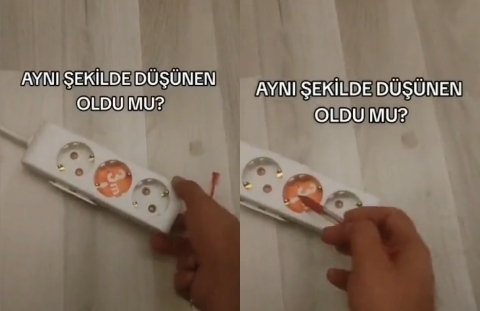 3lü prizi senelerdir 2li priz olarak kullanan insan :D Daha önce bunu yapan oldu mu?