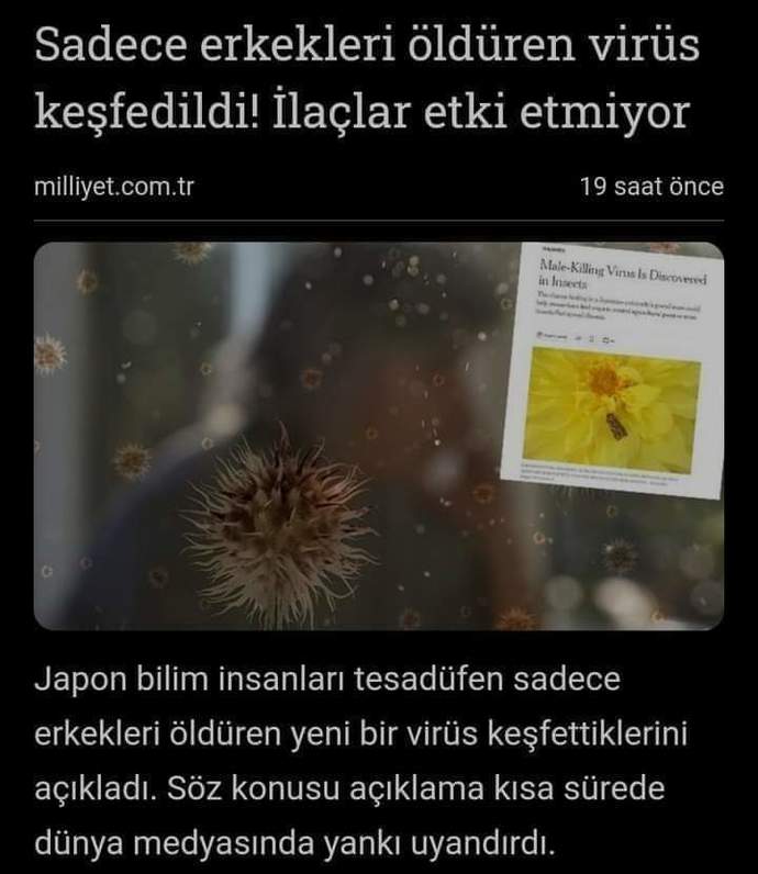 Kızlar, bu virüs yayılsın mı?