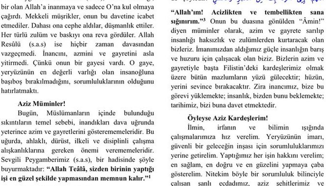 Diyanet, 85. ölüm yıldönümünde okunacak cuma hutbesinde yine Atatürk’e yer vermedi düşünceleriniz nelerdir?