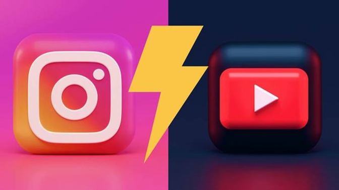 Siz hangisini seçersiniz, YouTube mu yoksa Instagram mı?
