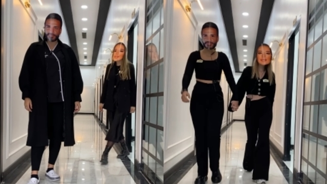Dilan Polat çalışanları, çiftin maskelerini takarak destek videosu yayınlamış. Ne düşünüyorsunuz?