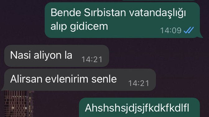 Yabancı vatandaşlığı için evlenmek isteyen erkekten hayır gelir mi?