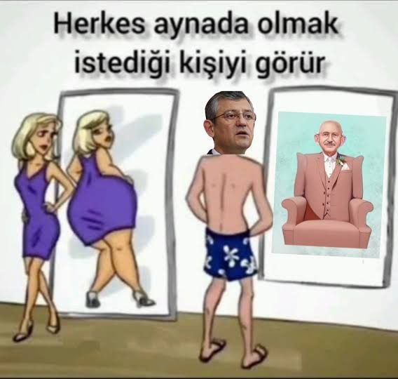 Aynaya bakınca ne görüyorsunuz?