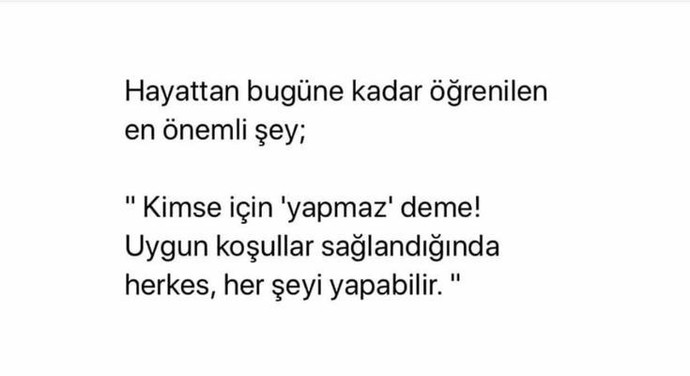 O yapmaz, öyle birisi değil dediğiniz kişi o şeyi yaptı ve öyle birisi de çıktı mı?