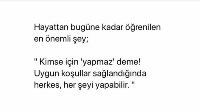 "O yapmaz, öyle birisi değil" dediğiniz kişi o şeyi yaptı ve öyle birisi de çıktı mı?