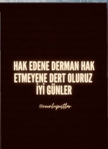 İnsanlara daha çok dert mi oldunuz, yoksa derman mı?