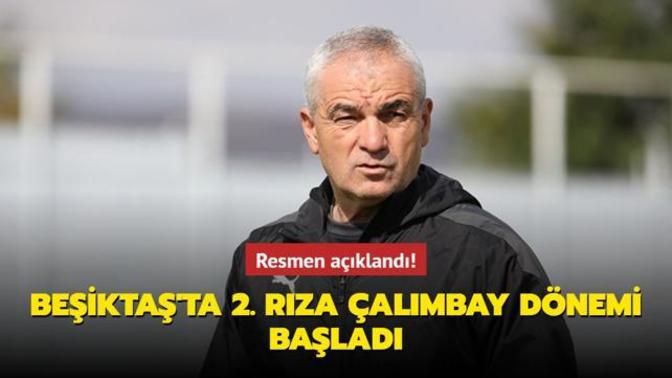 Beşiktaş'ta ikinci Rıza Çalımbay dönemi resmen başladı! Sizce tecrübeli hoca Kartal'ı uçuşa geçirir mi?