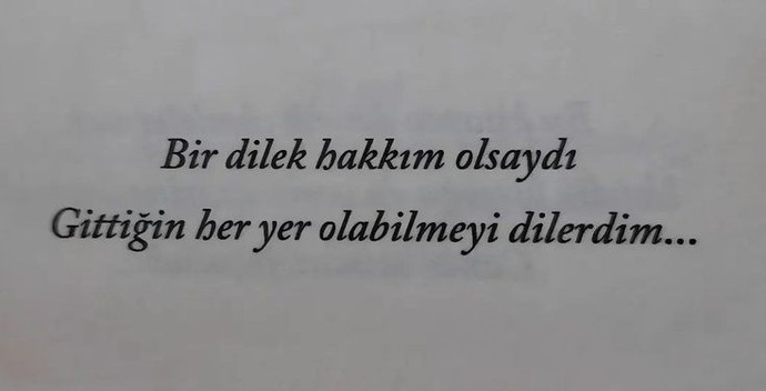 Bir dilek hakkın olsaydı ne dilerdin?