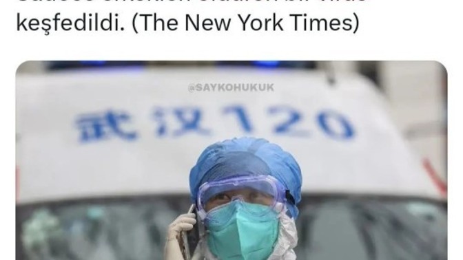 Erkekleri öldüren bir virüs keşfedilmiş feminist bir virüsümüz var artık ne düşünüyorsunuz?