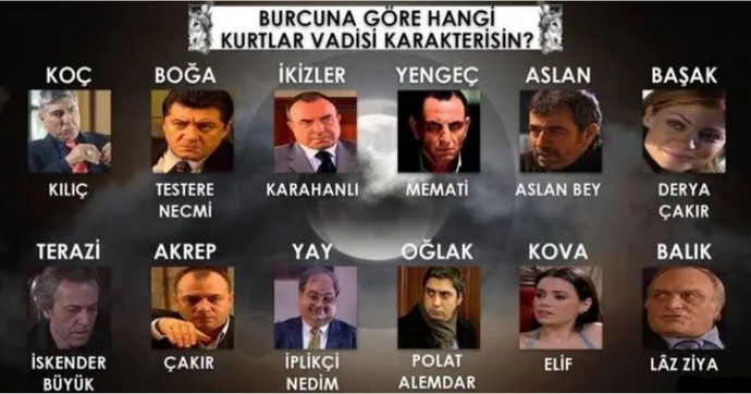 Burcuna göre hangi karaktersin?