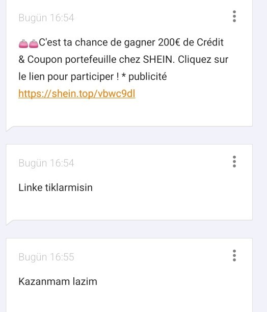 Linke tıklarsam neler olur?