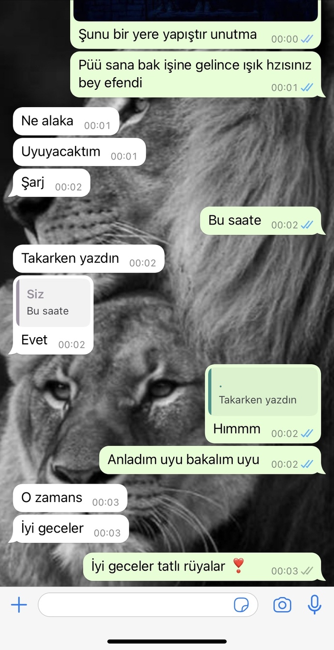 Sizin sevgılımız böyle yapsa ne yaparsınız?