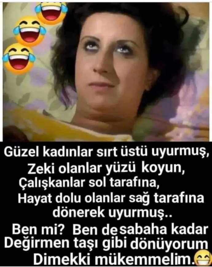Yatakta nasıl uyursunuz?