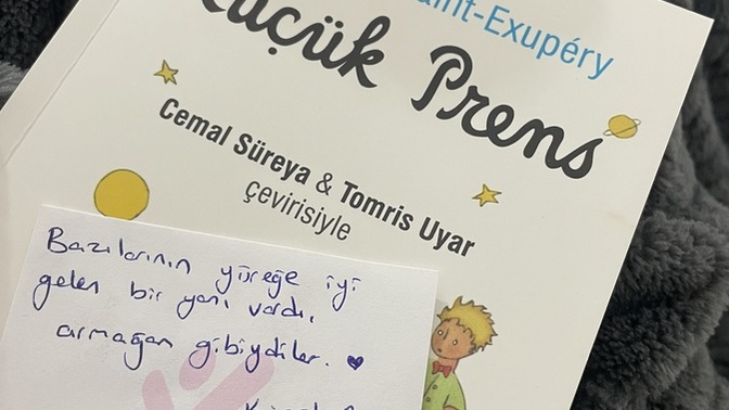 Çok güzel bir hediye değil mi?